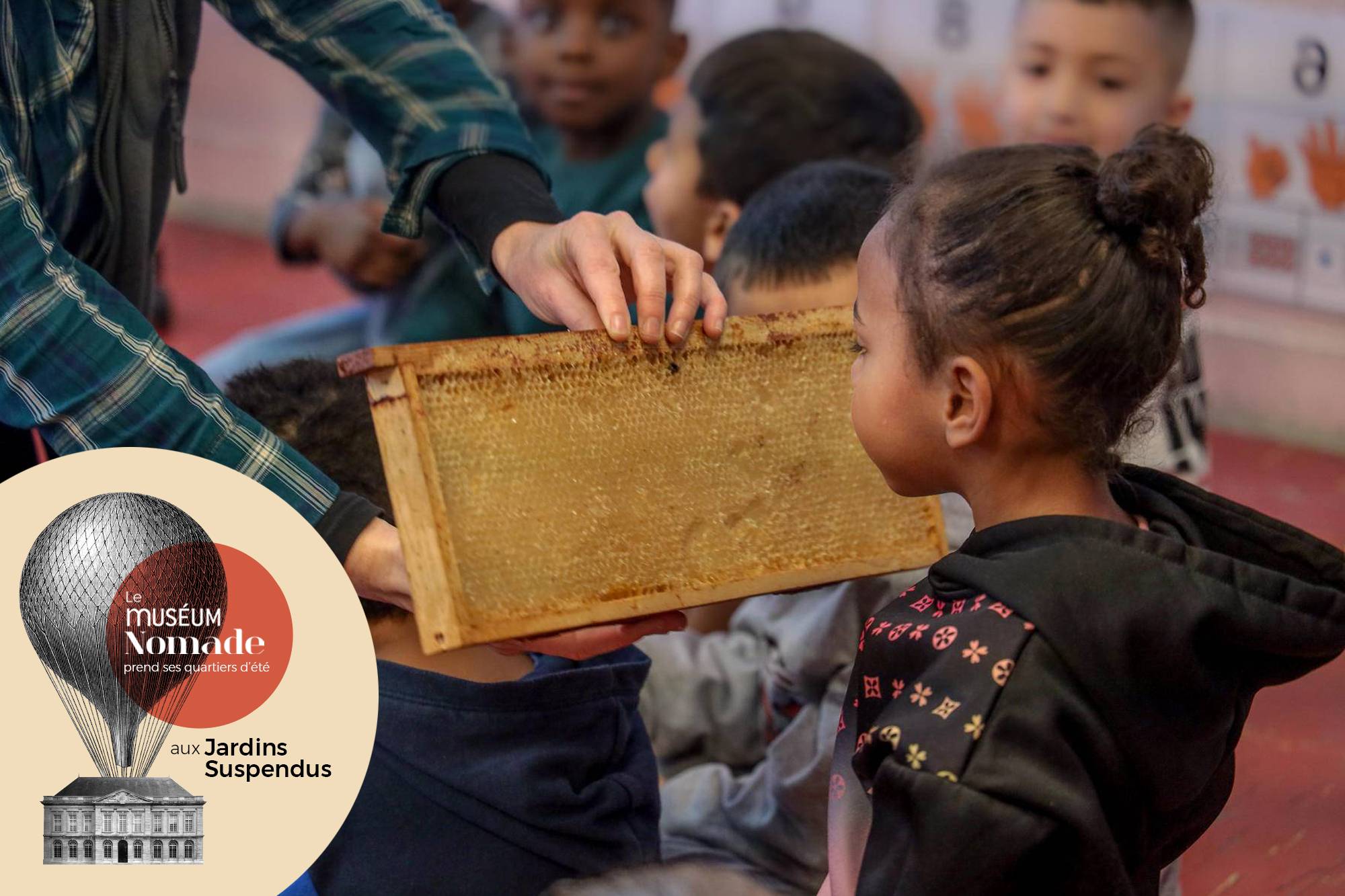 Atelier abeilles aux Jardins Suspendus -