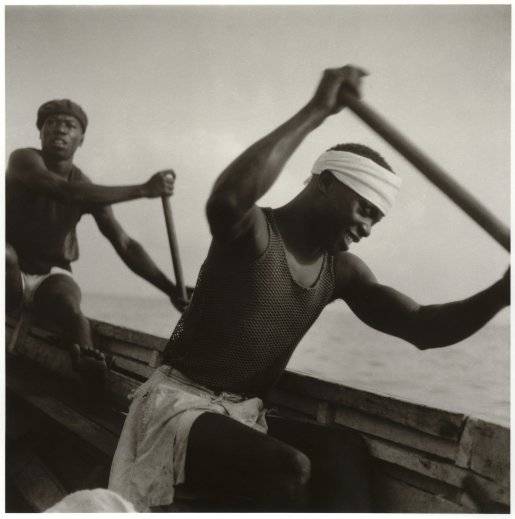 Piroguiers de Soumbedioune, Dakar, 1943 © Anita Conti / Galerie VU’