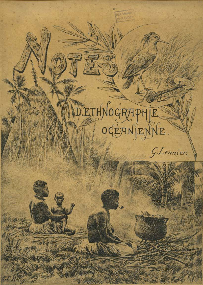 Couverture de l'ouvrage - notes d'ethnographie océanienne